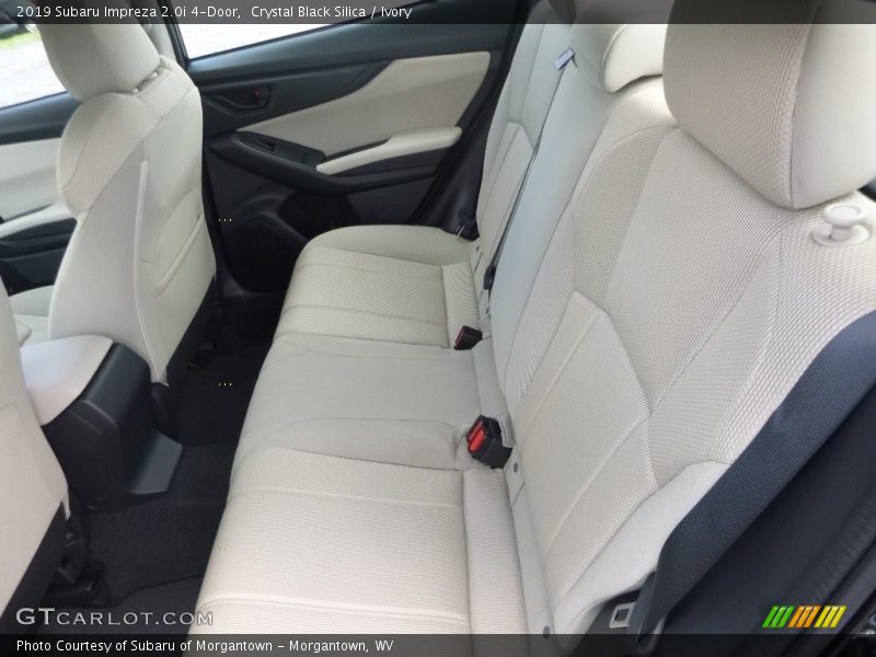 Crystal Black Silica / Ivory 2019 Subaru Impreza 2.0i 4-Door