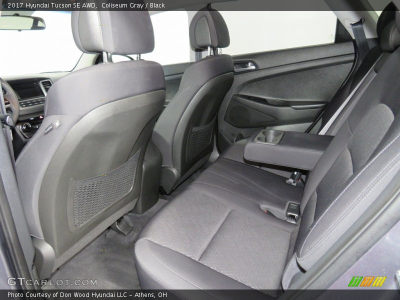 Coliseum Gray / Black 2017 Hyundai Tucson SE AWD