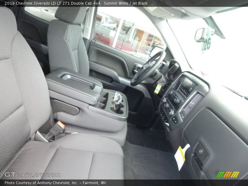 Summit White / Jet Black 2019 Chevrolet Silverado LD LT Z71 Double Cab 4x4
