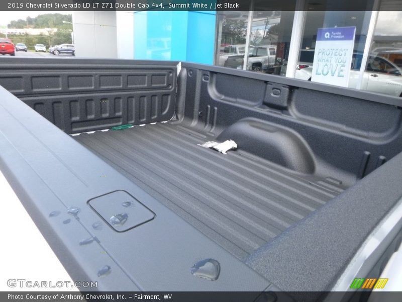 Summit White / Jet Black 2019 Chevrolet Silverado LD LT Z71 Double Cab 4x4