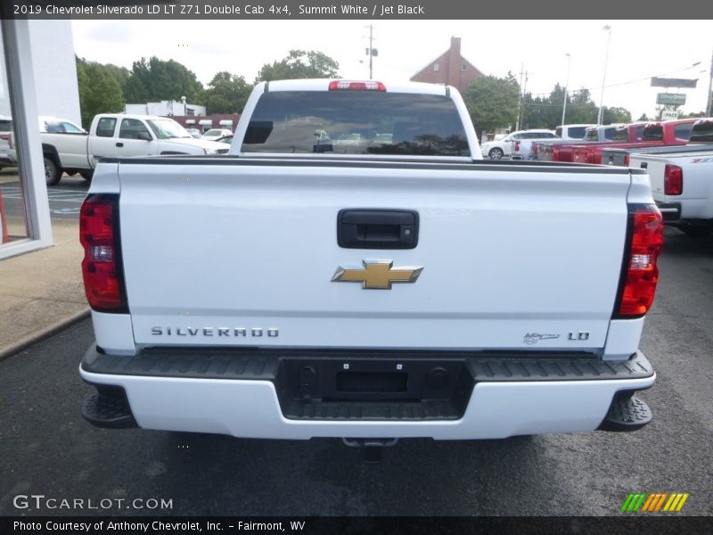Summit White / Jet Black 2019 Chevrolet Silverado LD LT Z71 Double Cab 4x4