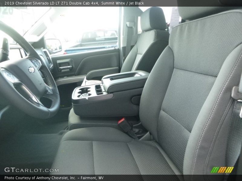 Summit White / Jet Black 2019 Chevrolet Silverado LD LT Z71 Double Cab 4x4