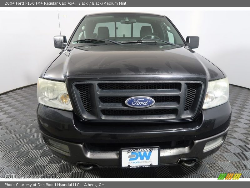 Black / Black/Medium Flint 2004 Ford F150 FX4 Regular Cab 4x4
