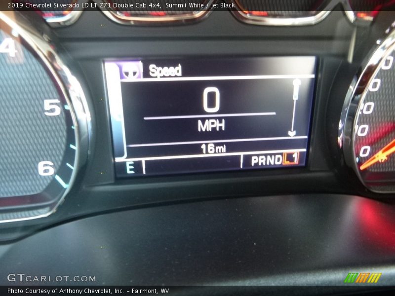 Summit White / Jet Black 2019 Chevrolet Silverado LD LT Z71 Double Cab 4x4