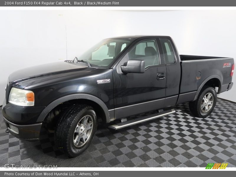 Black / Black/Medium Flint 2004 Ford F150 FX4 Regular Cab 4x4