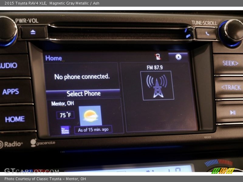 Magnetic Gray Metallic / Ash 2015 Toyota RAV4 XLE