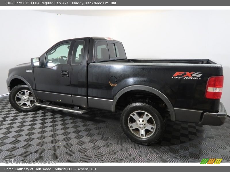 Black / Black/Medium Flint 2004 Ford F150 FX4 Regular Cab 4x4