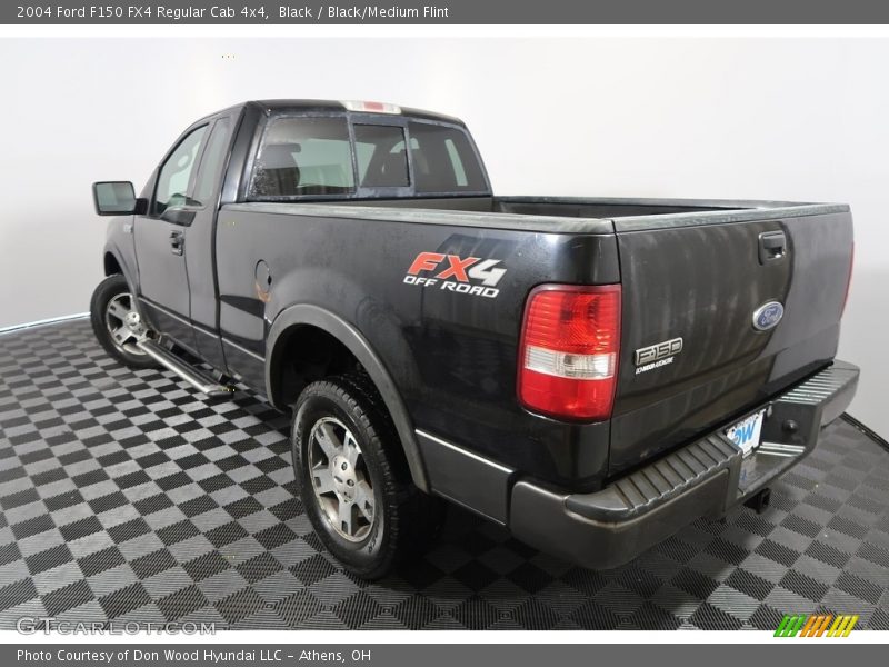 Black / Black/Medium Flint 2004 Ford F150 FX4 Regular Cab 4x4