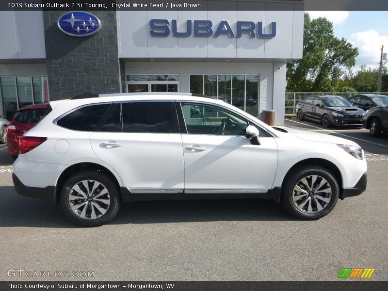 Crystal White Pearl / Java Brown 2019 Subaru Outback 2.5i Touring