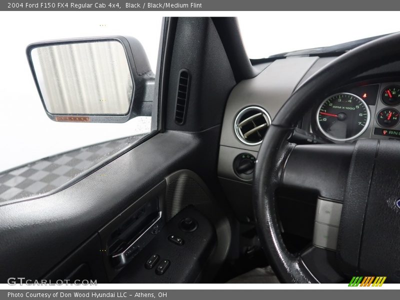 Black / Black/Medium Flint 2004 Ford F150 FX4 Regular Cab 4x4