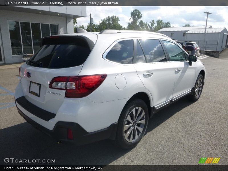 Crystal White Pearl / Java Brown 2019 Subaru Outback 2.5i Touring