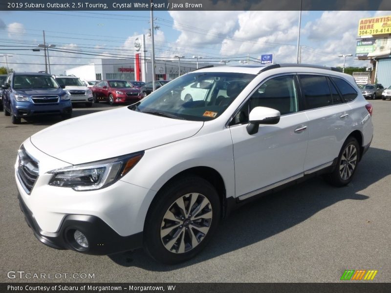 Crystal White Pearl / Java Brown 2019 Subaru Outback 2.5i Touring