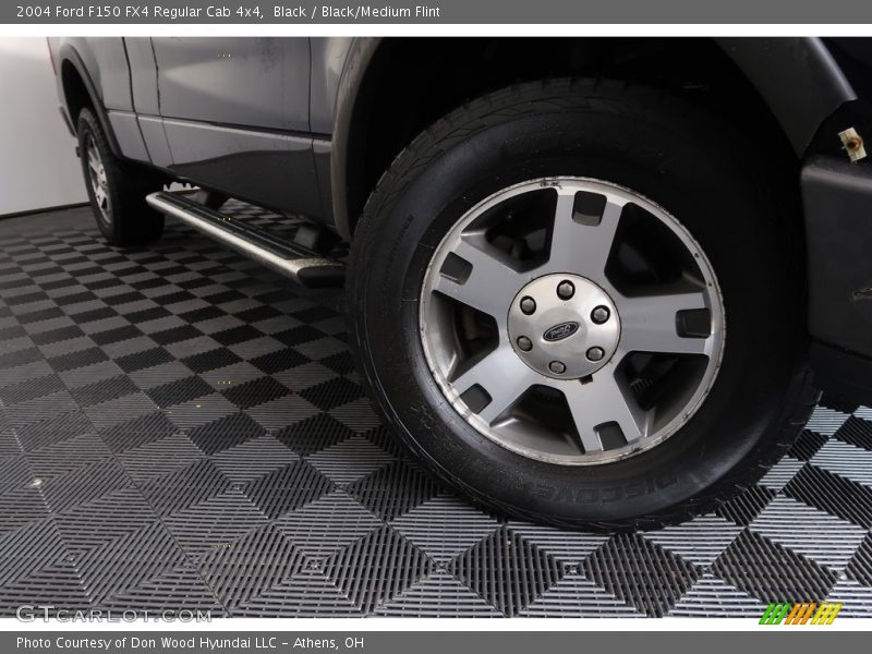 Black / Black/Medium Flint 2004 Ford F150 FX4 Regular Cab 4x4
