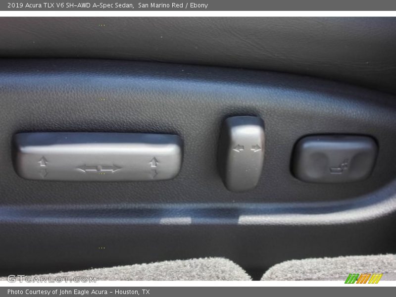 San Marino Red / Ebony 2019 Acura TLX V6 SH-AWD A-Spec Sedan