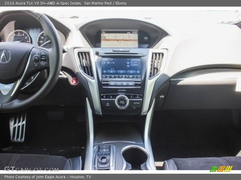 San Marino Red / Ebony 2019 Acura TLX V6 SH-AWD A-Spec Sedan