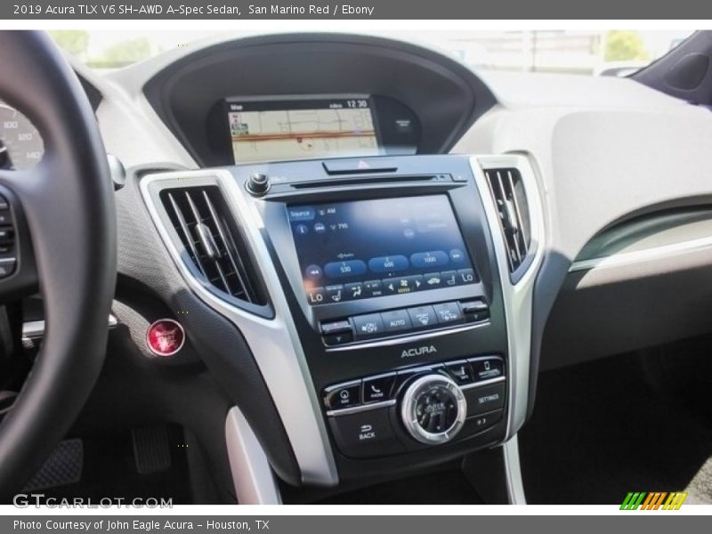 San Marino Red / Ebony 2019 Acura TLX V6 SH-AWD A-Spec Sedan