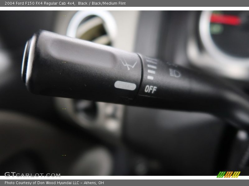 Black / Black/Medium Flint 2004 Ford F150 FX4 Regular Cab 4x4
