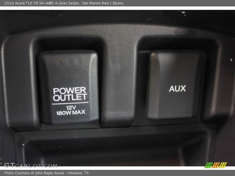 San Marino Red / Ebony 2019 Acura TLX V6 SH-AWD A-Spec Sedan
