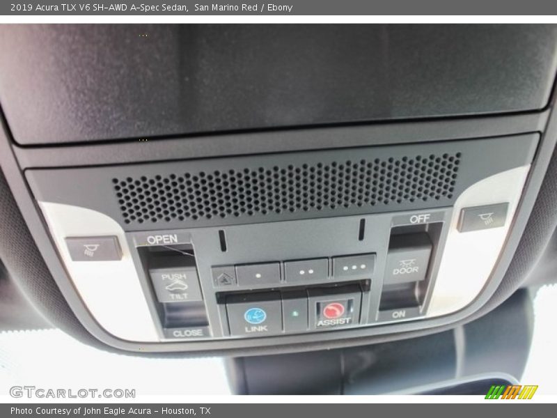 San Marino Red / Ebony 2019 Acura TLX V6 SH-AWD A-Spec Sedan