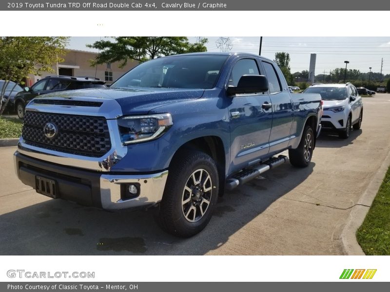 Cavalry Blue / Graphite 2019 Toyota Tundra TRD Off Road Double Cab 4x4