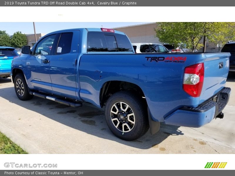 Cavalry Blue / Graphite 2019 Toyota Tundra TRD Off Road Double Cab 4x4