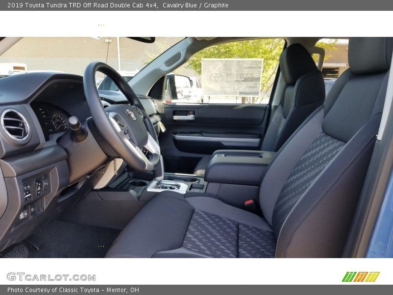 Cavalry Blue / Graphite 2019 Toyota Tundra TRD Off Road Double Cab 4x4