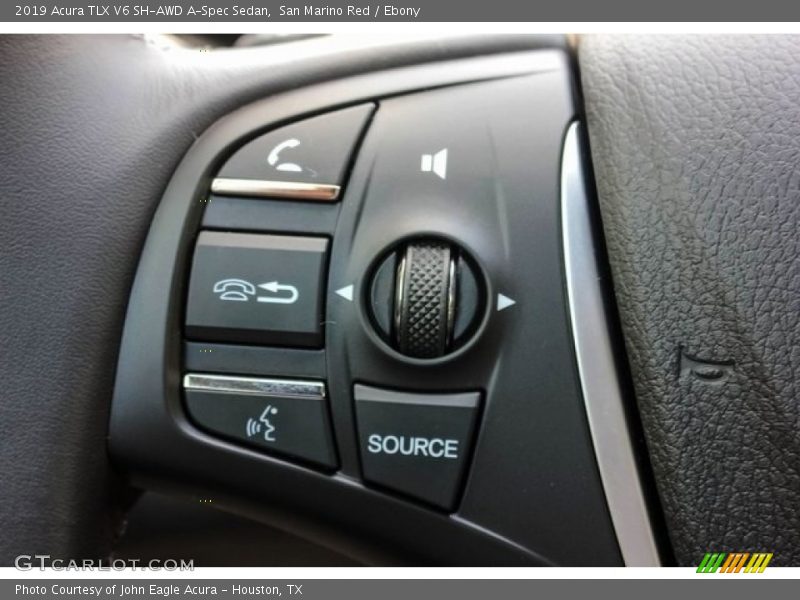 San Marino Red / Ebony 2019 Acura TLX V6 SH-AWD A-Spec Sedan