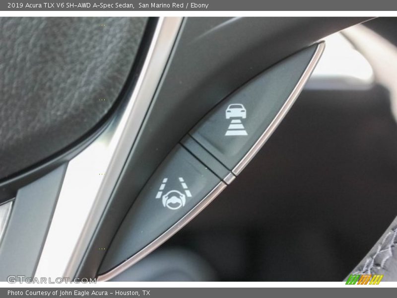 San Marino Red / Ebony 2019 Acura TLX V6 SH-AWD A-Spec Sedan