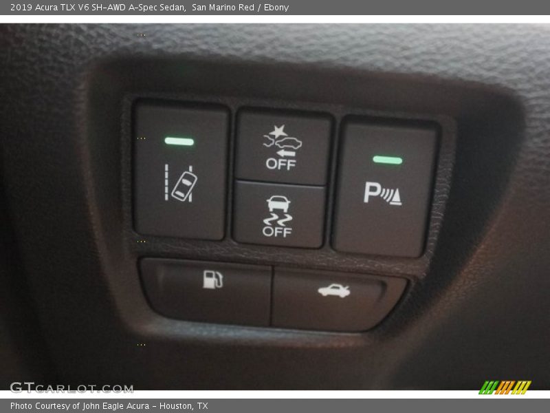 San Marino Red / Ebony 2019 Acura TLX V6 SH-AWD A-Spec Sedan