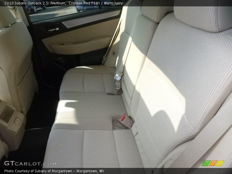 Crimson Red Pearl / Warm Ivory 2019 Subaru Outback 2.5i Premium