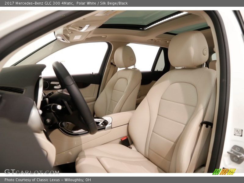 Polar White / Silk Beige/Black 2017 Mercedes-Benz GLC 300 4Matic