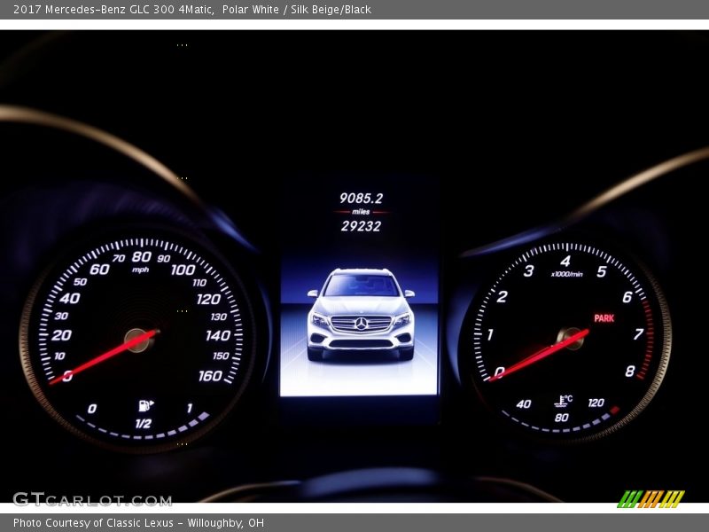 Polar White / Silk Beige/Black 2017 Mercedes-Benz GLC 300 4Matic
