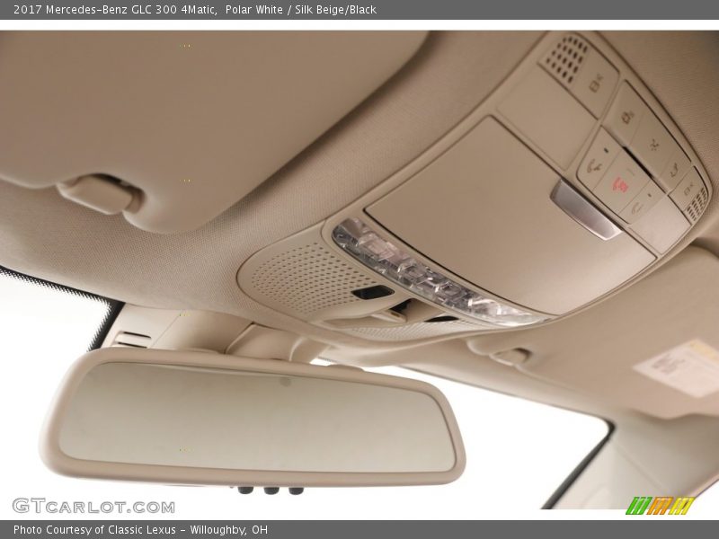 Polar White / Silk Beige/Black 2017 Mercedes-Benz GLC 300 4Matic