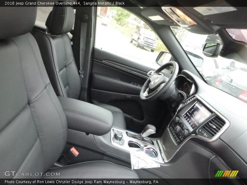 Sangria Metallic / Black 2018 Jeep Grand Cherokee Overland 4x4