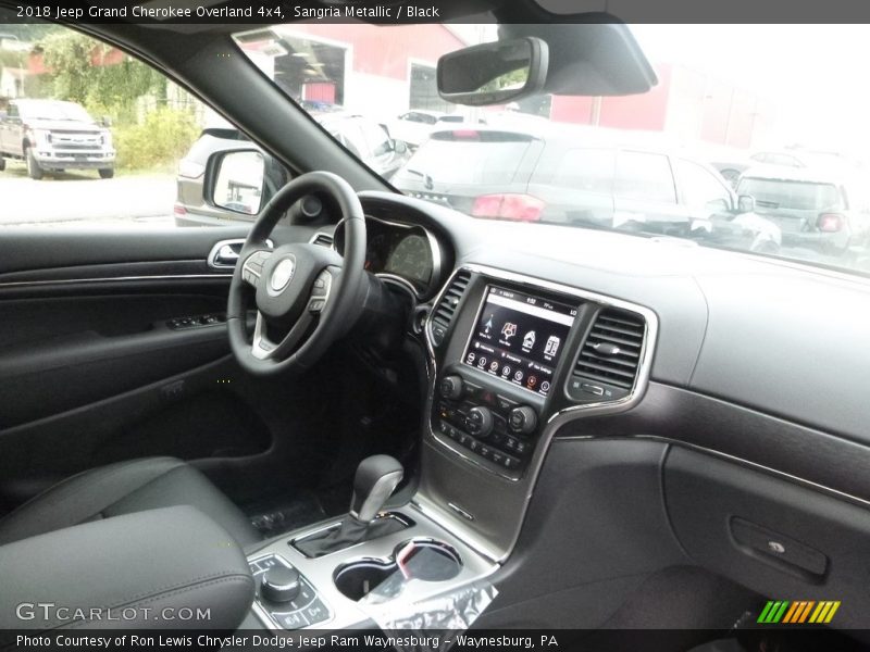 Sangria Metallic / Black 2018 Jeep Grand Cherokee Overland 4x4