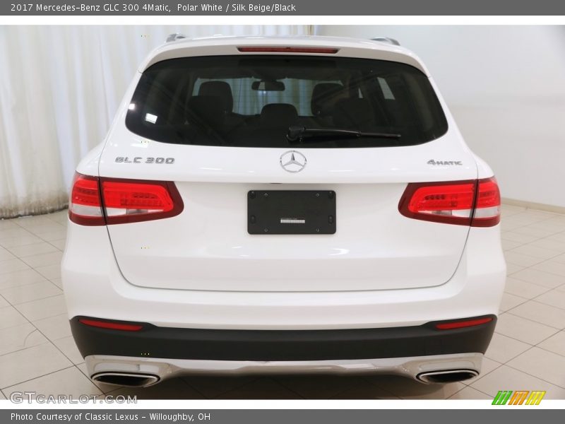 Polar White / Silk Beige/Black 2017 Mercedes-Benz GLC 300 4Matic