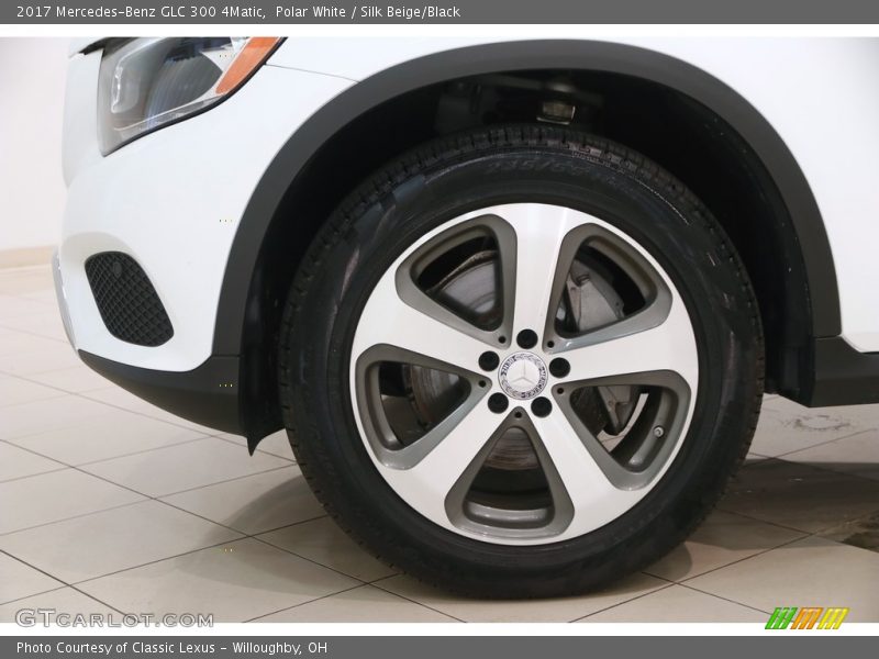 Polar White / Silk Beige/Black 2017 Mercedes-Benz GLC 300 4Matic