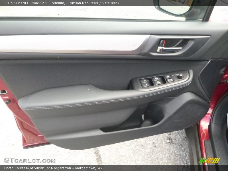Crimson Red Pearl / Slate Black 2019 Subaru Outback 2.5i Premium