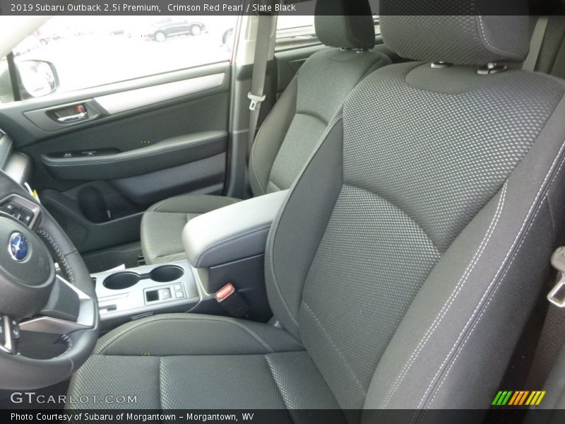 Crimson Red Pearl / Slate Black 2019 Subaru Outback 2.5i Premium