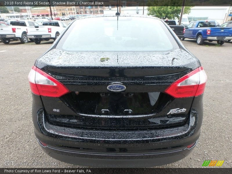 Shadow Black / Charcoal Black 2018 Ford Fiesta SE Sedan