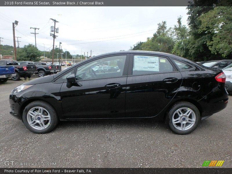 Shadow Black / Charcoal Black 2018 Ford Fiesta SE Sedan