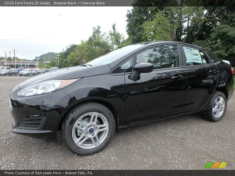 Shadow Black / Charcoal Black 2018 Ford Fiesta SE Sedan