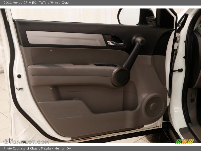 Taffeta White / Gray 2011 Honda CR-V EX
