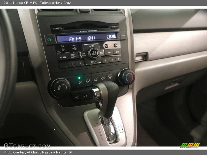 Taffeta White / Gray 2011 Honda CR-V EX