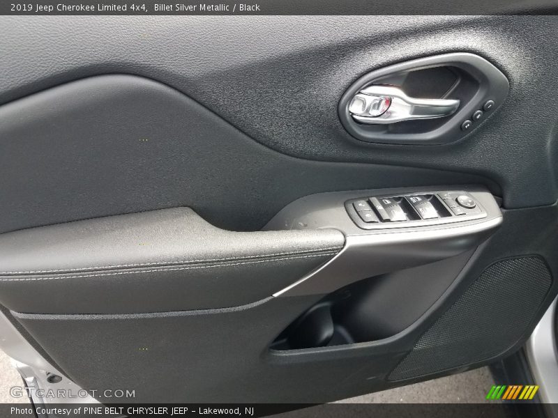 Billet Silver Metallic / Black 2019 Jeep Cherokee Limited 4x4