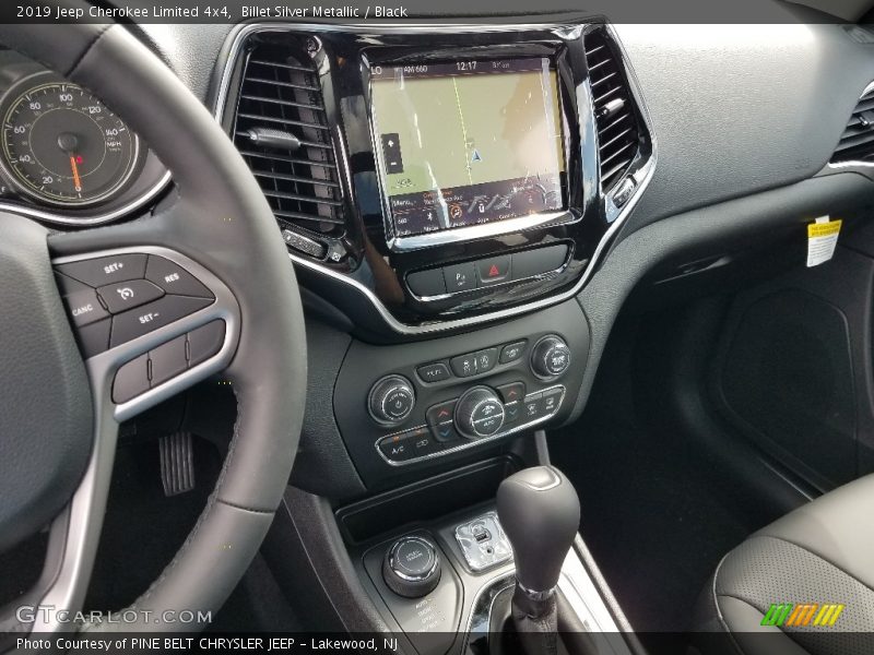 Billet Silver Metallic / Black 2019 Jeep Cherokee Limited 4x4