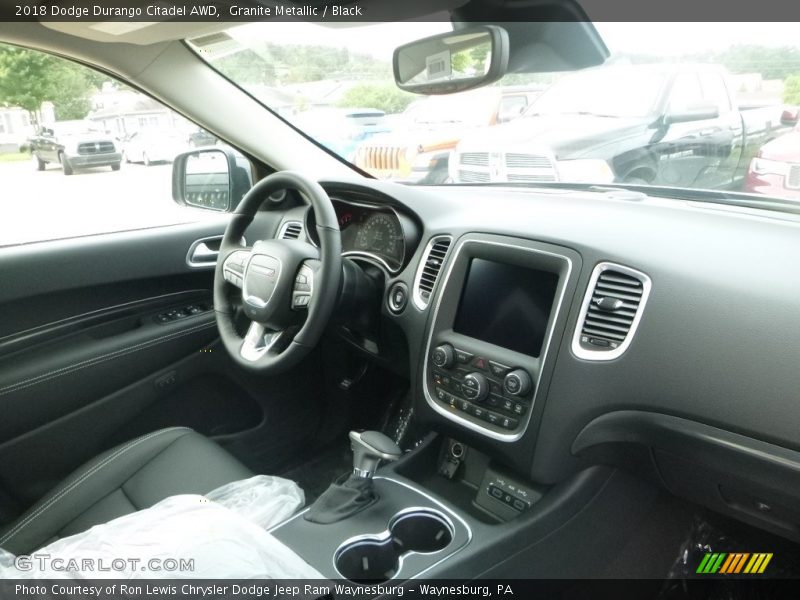 Granite Metallic / Black 2018 Dodge Durango Citadel AWD