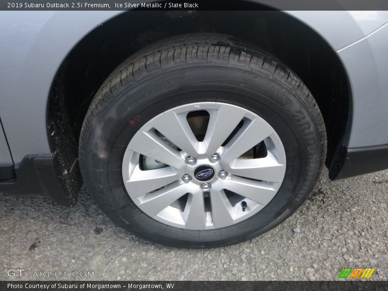 Ice Silver Metallic / Slate Black 2019 Subaru Outback 2.5i Premium