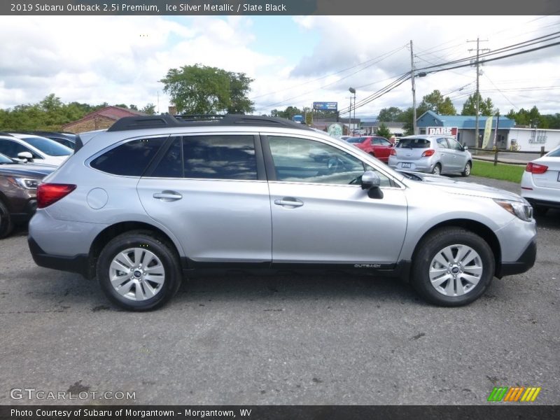 Ice Silver Metallic / Slate Black 2019 Subaru Outback 2.5i Premium