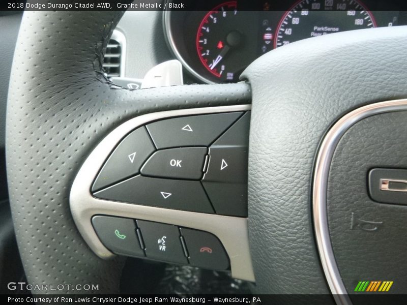  2018 Durango Citadel AWD Steering Wheel